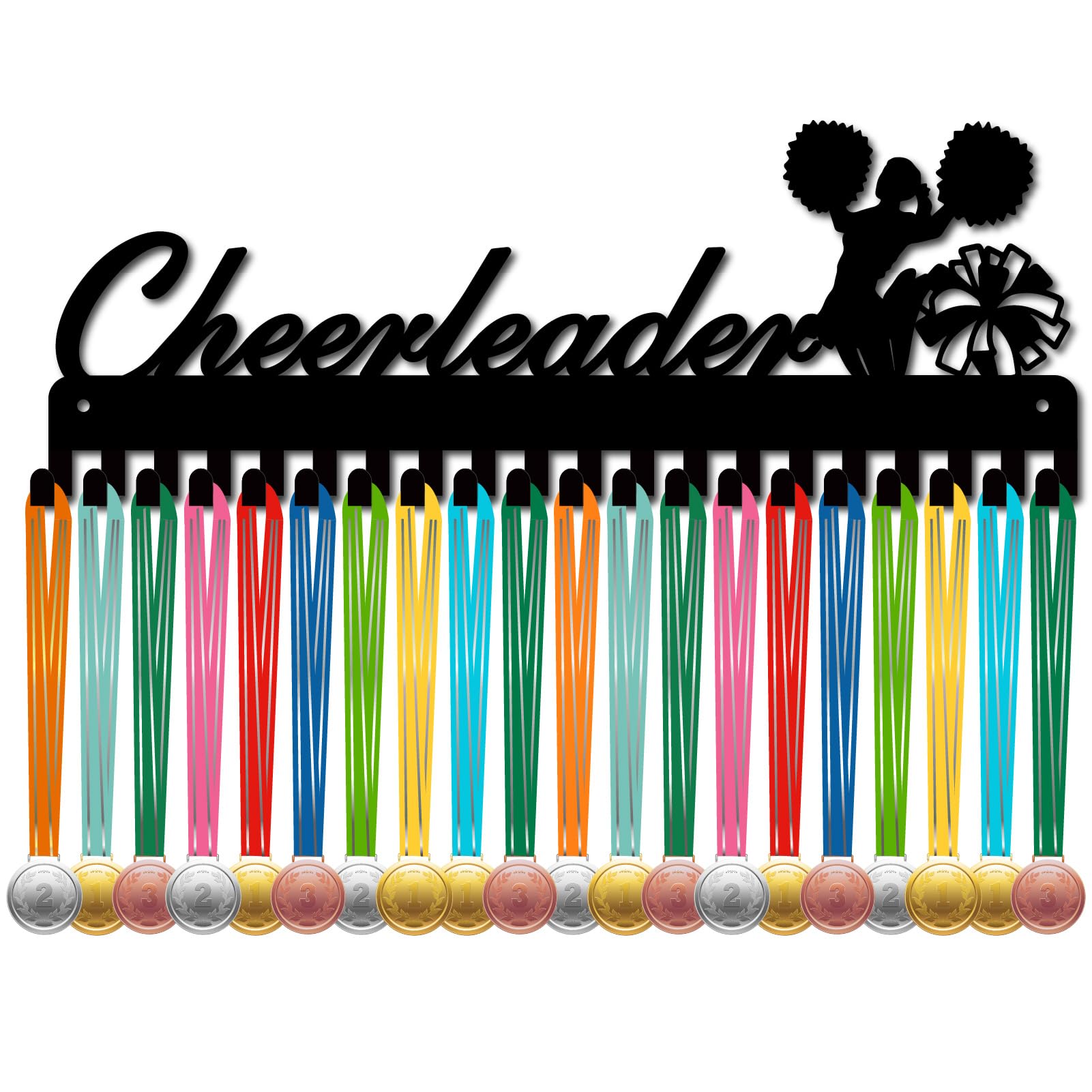 Porta Medaglie Da Parete - Espositore Per Oltre 60 Medaglie | Acciaio Inossidabile | Regalo Perfetto - Foto 2