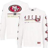 Vista 25 de Ultra Game Men's NFL Official Soft Lightweight Long Sleeve T-Shirt
