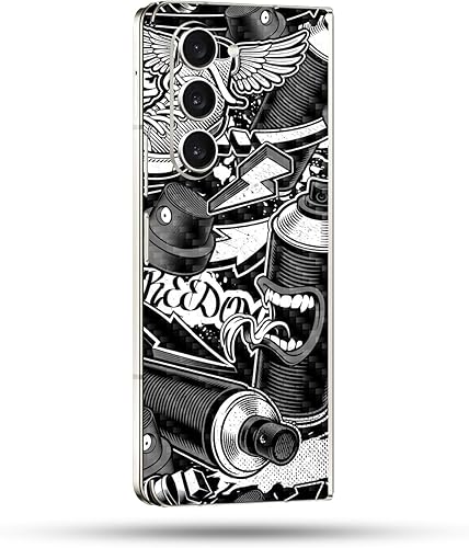 Vista 43 de MightySkins Skin compatible con Samsung Galaxy Z Fold 5 - Retro Gamer 3 Funda protectora de vinilo duradera y única Fácil de aplicar, quitar