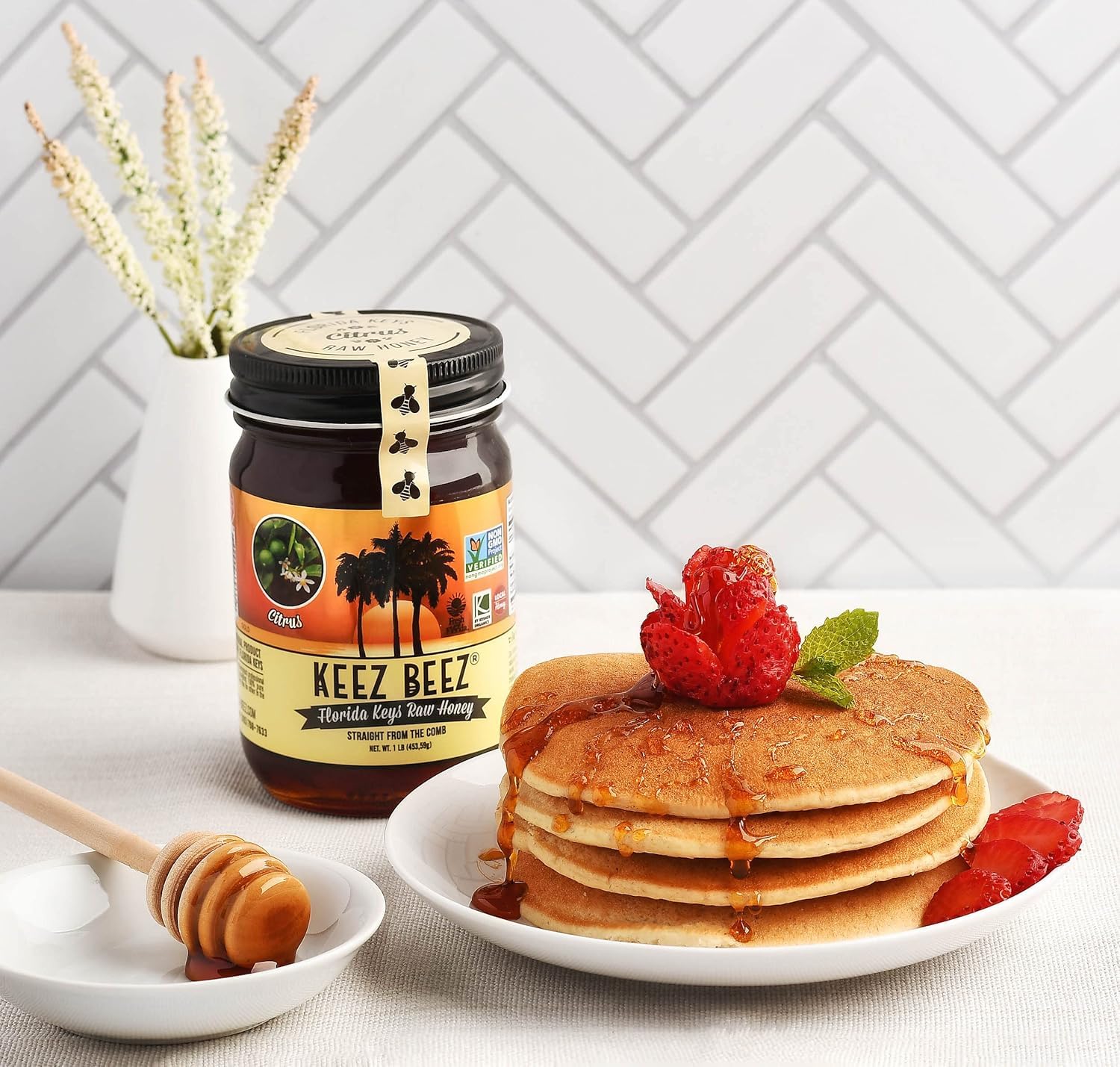 Amazon.com : KEEZ BEEZ 100% Natural Raw Gold Honey – Citrus 32 fl