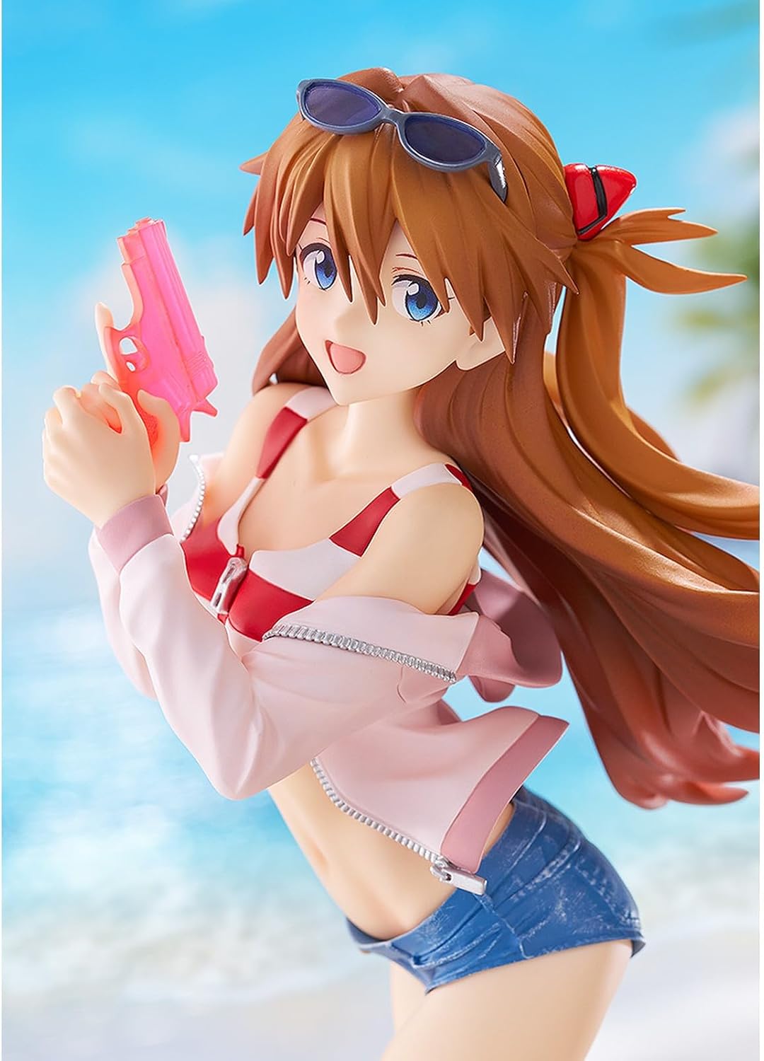 Good Smile Company-Rebuild of Evangelion-POP UP Parade Beach Queens Asuka Shikinami Langley L Size Figure