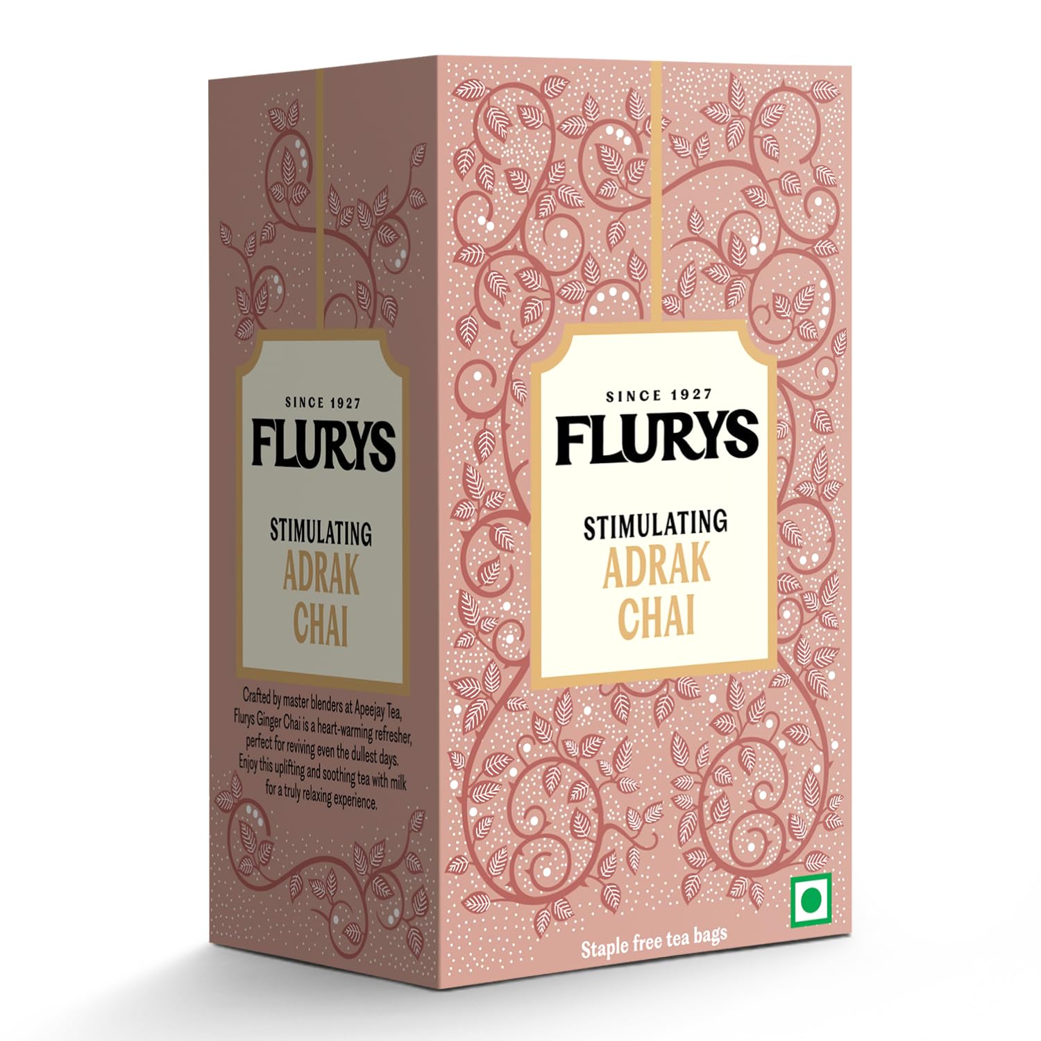 Flurys Stimulating Ginger (Adrak Chai) 45 Grams, 25 Tea Bag-image-23