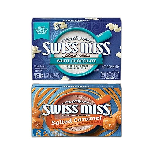 Miniatura 8 de El paquete de mezcla de cacao caliente con sabor incluye una caja de 2-11.04 onzas de chocolate caliente Swiss Miss Hot Chocolate. 1 caja cada una