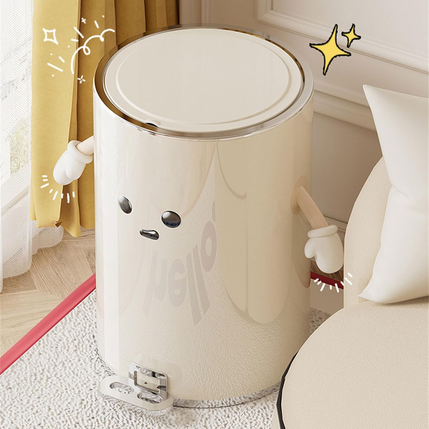 ゴミ箱 ステンレス ペダル」の人気商品一覧 | 安い商品を通販サイトから探す - 価格.com 8Lゴミ缶ステンレス鋼廃棄物使用しやすいフットペダルと静かな蓋の閉鎖滑らかな表面フットペダル