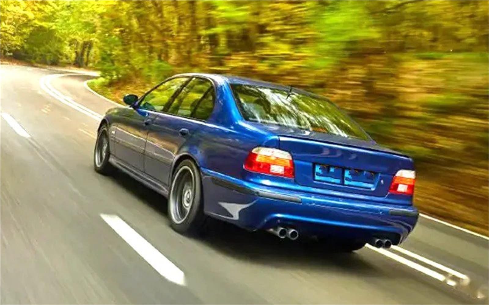 Dla B&MW Seria 5 E39 M5 520i 525i 530i 1996-2003 Lotka Tylny Spoiler Bagażnika Skrzydło Na Klapie Akcesoria Karoserii Tylny Spojler Dachowy Spoiler Trunk Wing