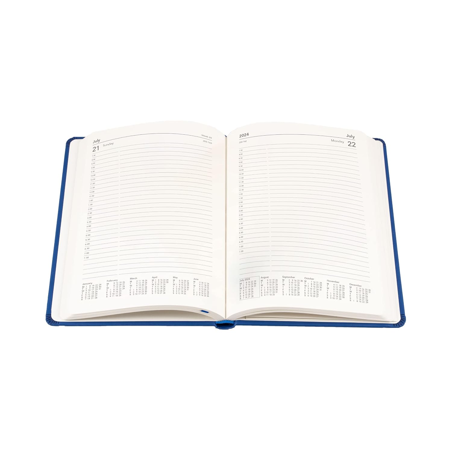 Collins Legacy 2024 Diary A5 Day To Page Diary (with Appointments) - Business Planner and Organiser - January to December 2024 Diary - Daily - Red - CL51.15-24