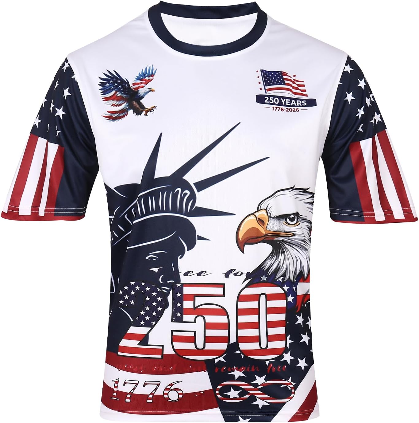 America 250th Anniversary Soccer Jersey - 1776-2026 Patriotic Shirt