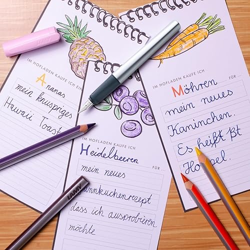 Miniatura 2 de LAMY nexx - Pluma estilográfica para principiantes, color lima