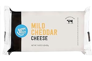 Happy Belly's Mild Cheddar Cheese Bar: Indulge in Creamy Delight