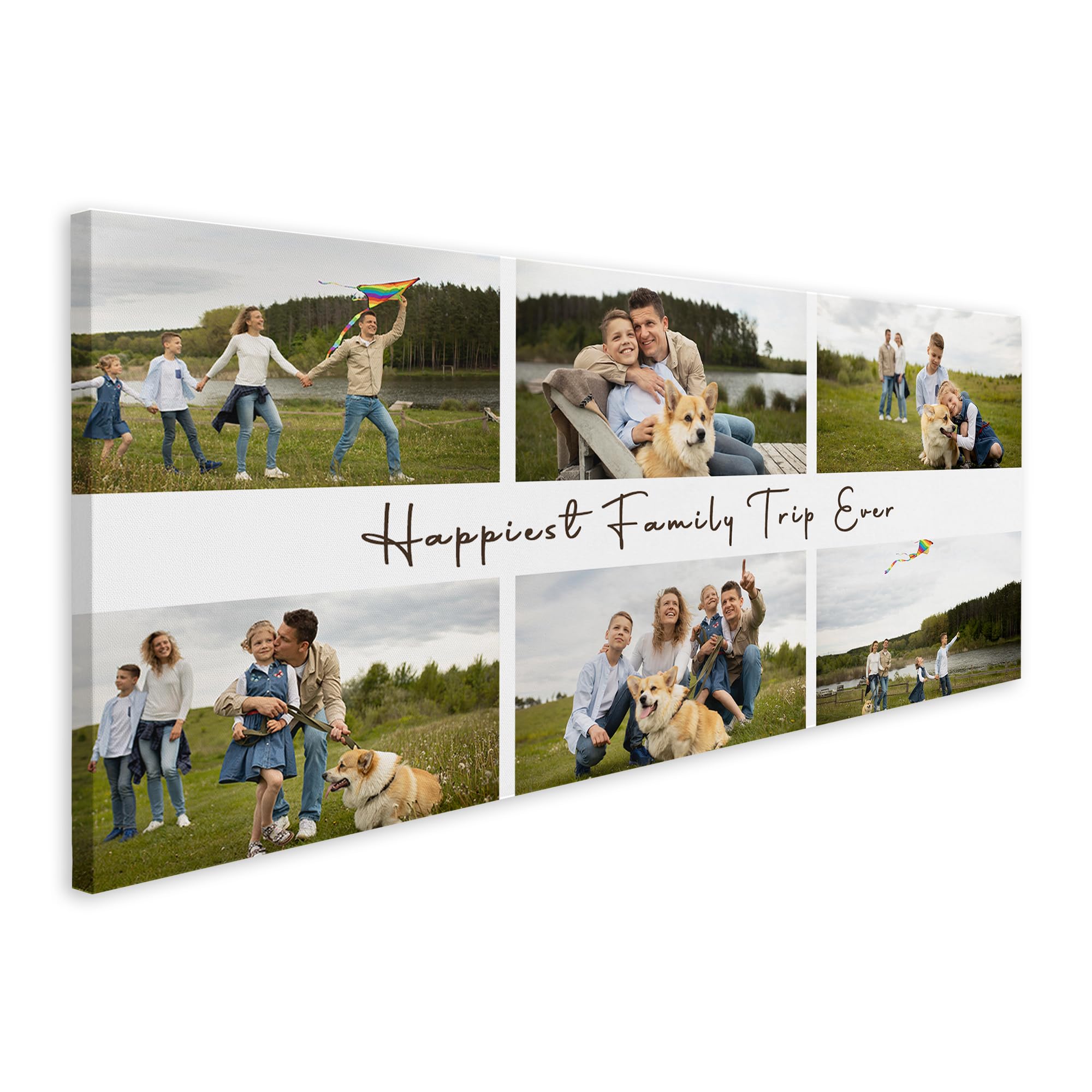 Print Maniacs Personalised Canvas Gifts for Women & Men, Customised Canvas with Pictures