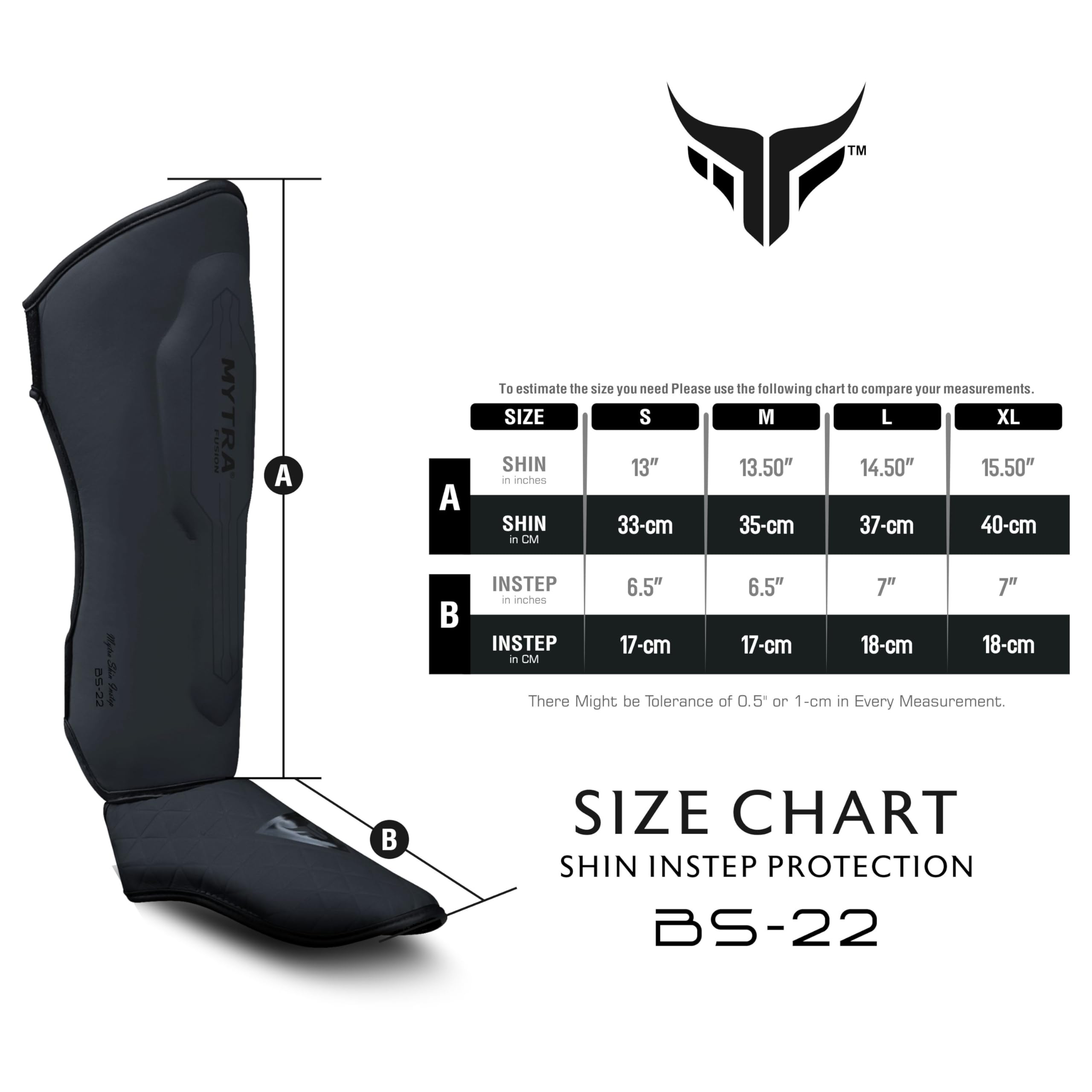 Mytra Fusion Protege Tibia Boxe MMA, Muay Thai Shin Instep Protection Protege Tibia Boxe Enfant pour Kickboxing, Training, BJJ, Sparring, Boxing Gear et Arts Martiaux