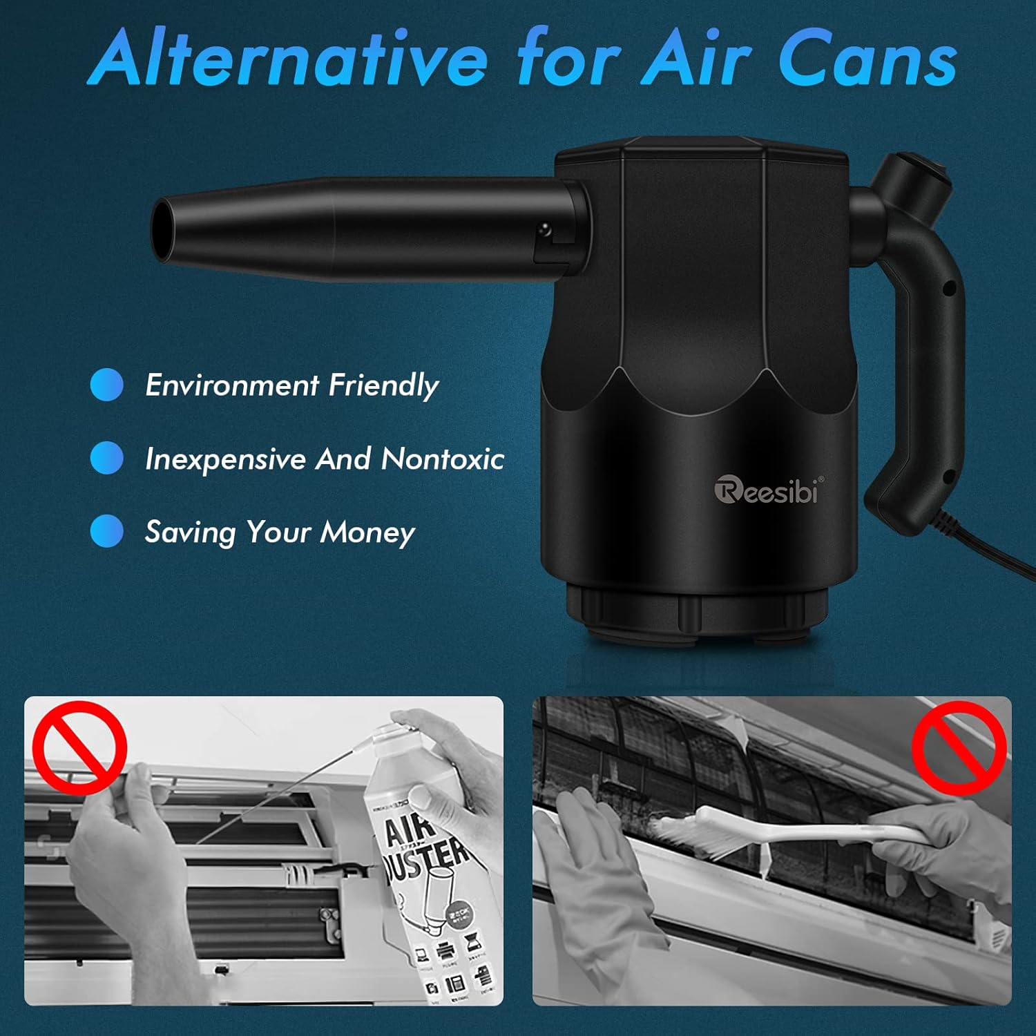 Buy Reesibi Air Duster Electric Compressed Air Duster 500 Watt