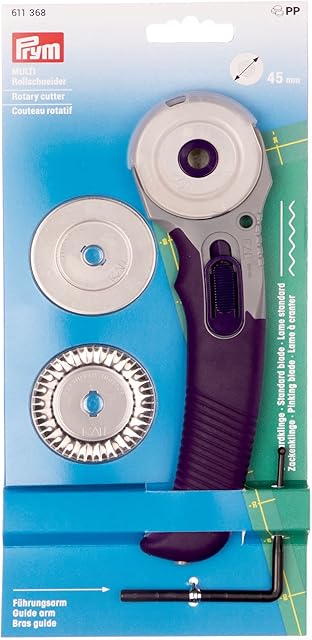 Prym - Prym (45mm) Obrotowy Obcinarka z 3 Ostrza - 1 Sztuka