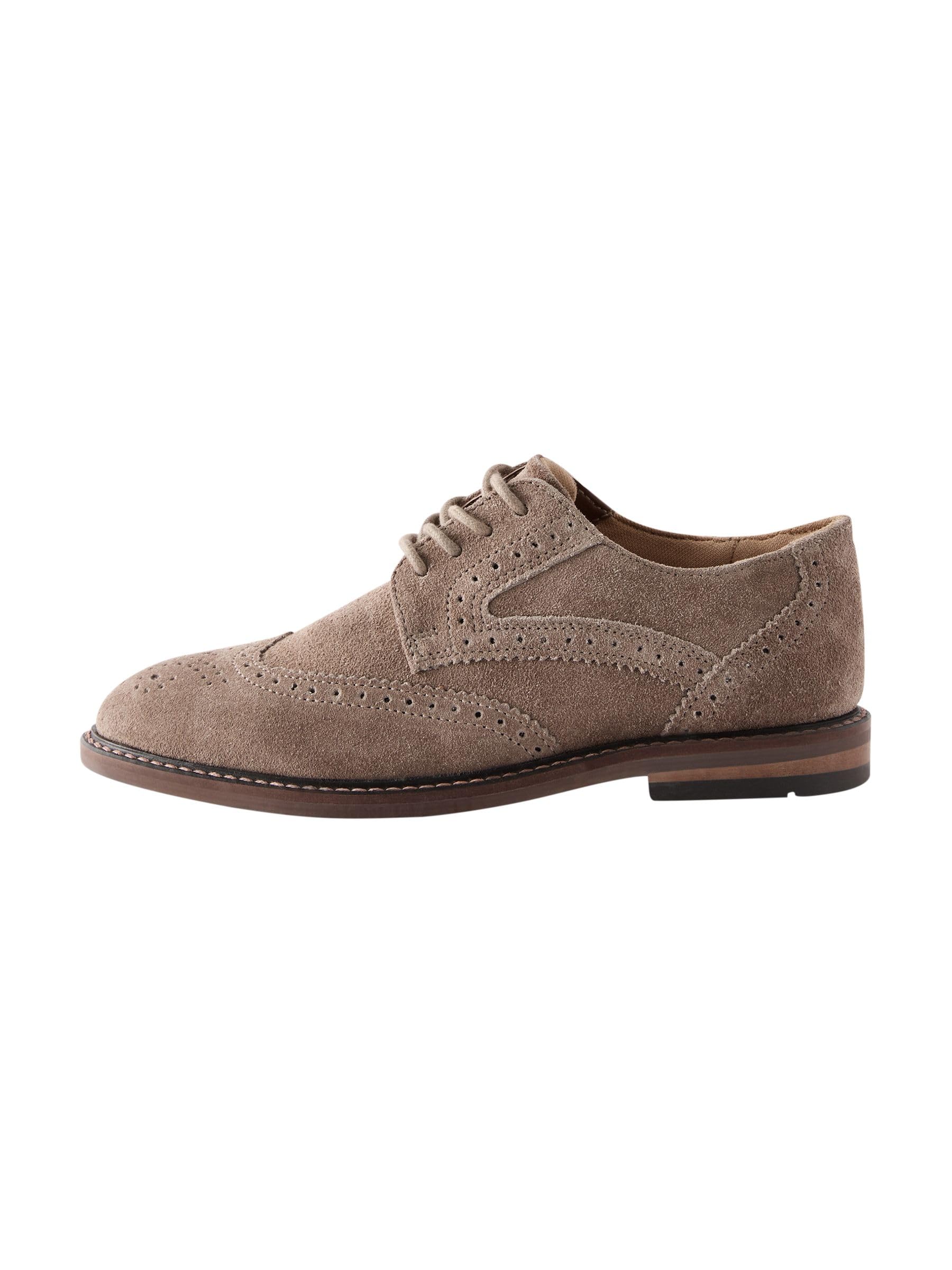 NEXT Ragazzo Scarpe Brogue in Pelle Stringate