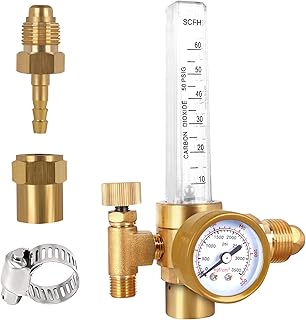Best 10 Regulator Flow Meters For MIG Welding 2 DIN Argon/CO2 Mig Tig Flow