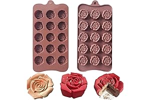 Chocolate Rose Mold - The Perfect Way to Elevate Your Sweet Creations