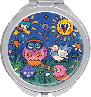 Espejo portátil de maquillaje de viaje, Owels...