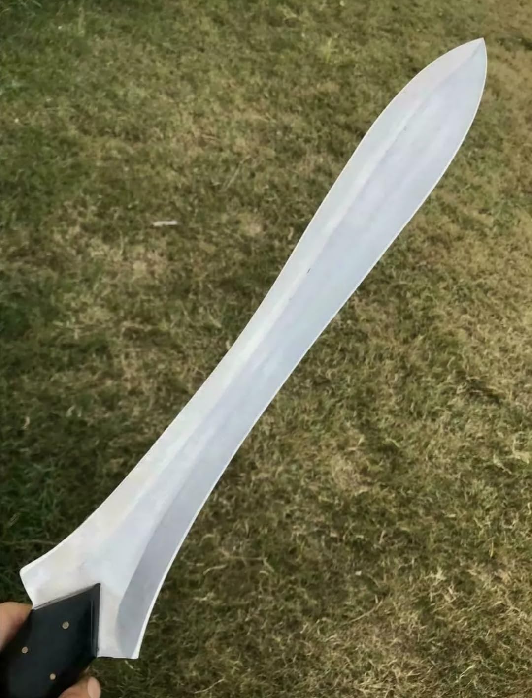 Empire -28 Inch Long Handmade J2 Steel Double Edge Full Tang Sword with Sheath - Resin Grip Hunting Sword Survival Sword Sharp Edge - Machete - Full Tang - Best Git