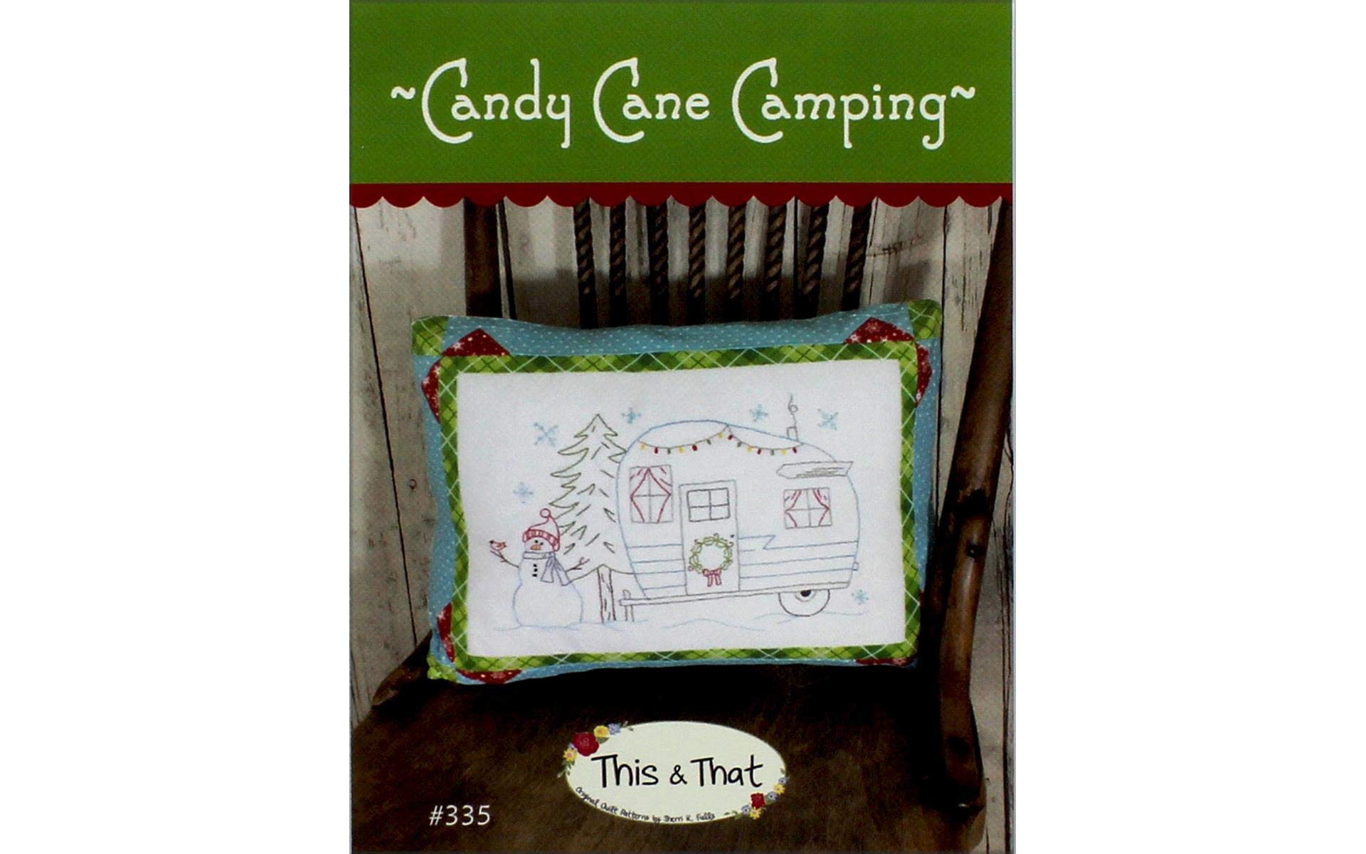 This & That Candy Cane Camping Pattern