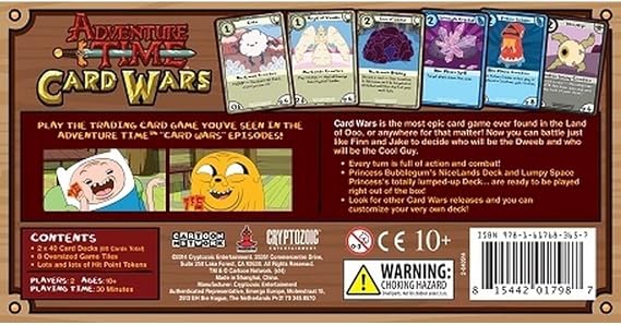 Adventure Time Card Wars Collector's Pack 3: Princess Bubblegum vs. LSP Game
