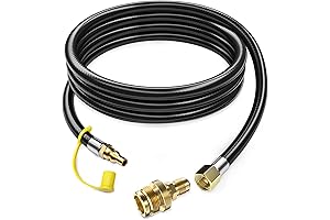 12 FT Propane Quick Connect Hose for RV to Gas Grill