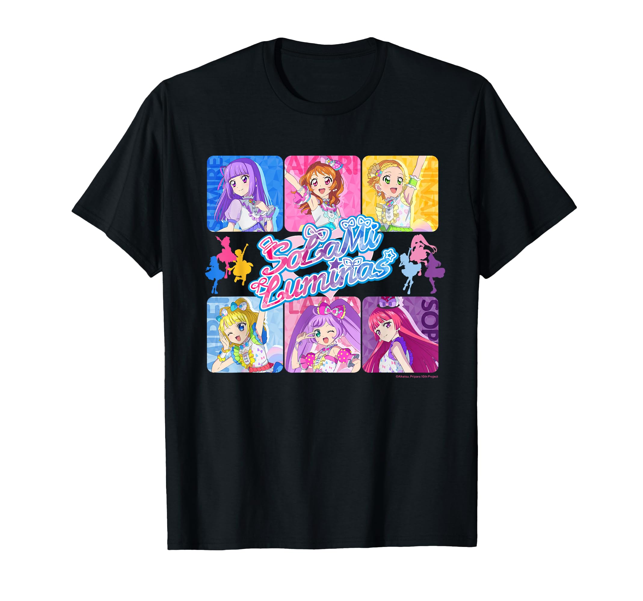 Amazon.co.jp: Aikatsu x Pripara (Sorami Luminus) T-shirt