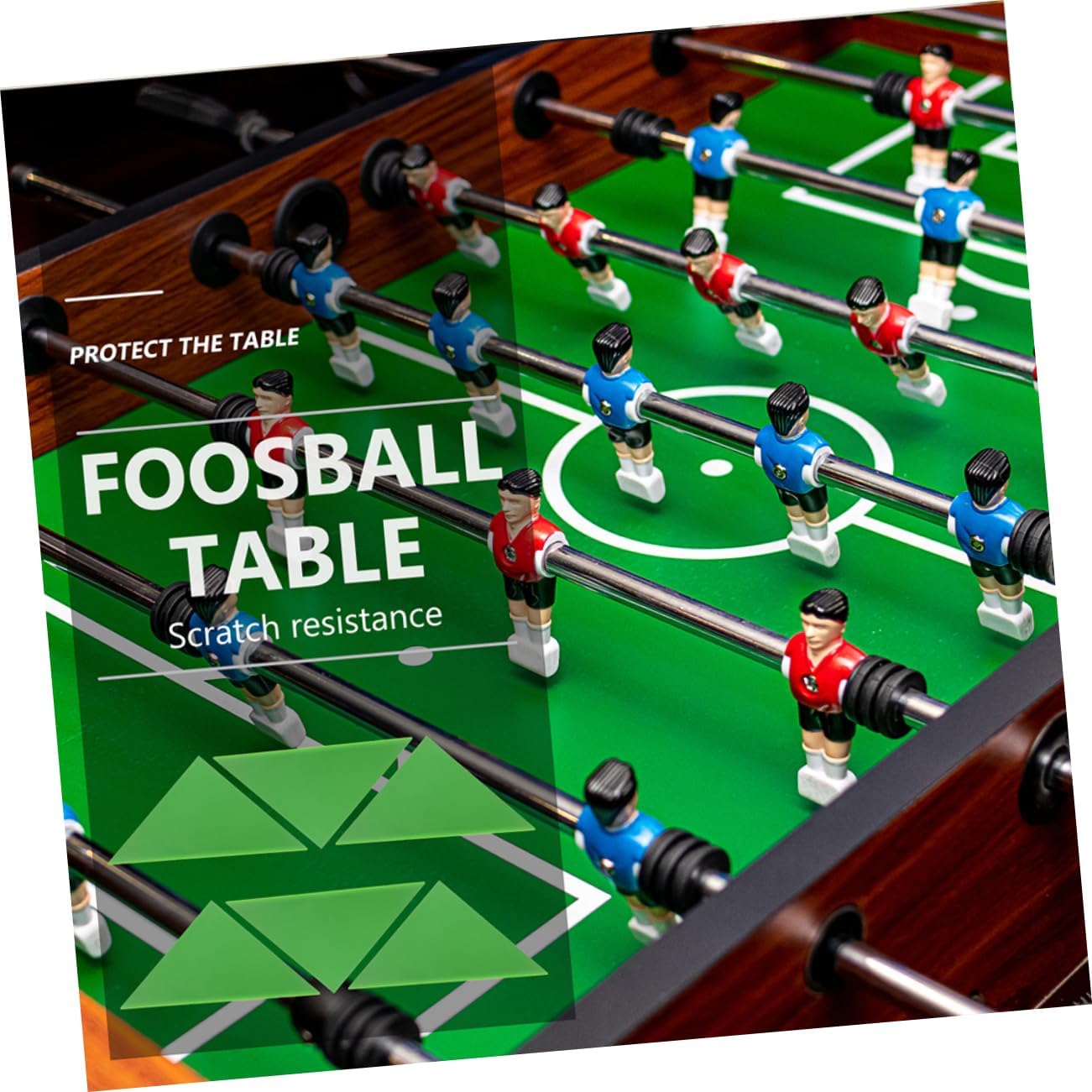 HANABASS Pool Table Side Corner Cover Foosball Table Supplies Triangle Corner Protector Foosball Table Corner