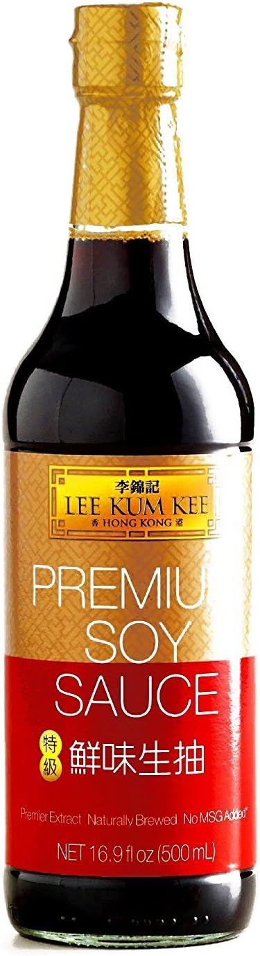 Lee Kum Kee Premium Soy Sauce 16.9 oz each (1 Item Per Order)
