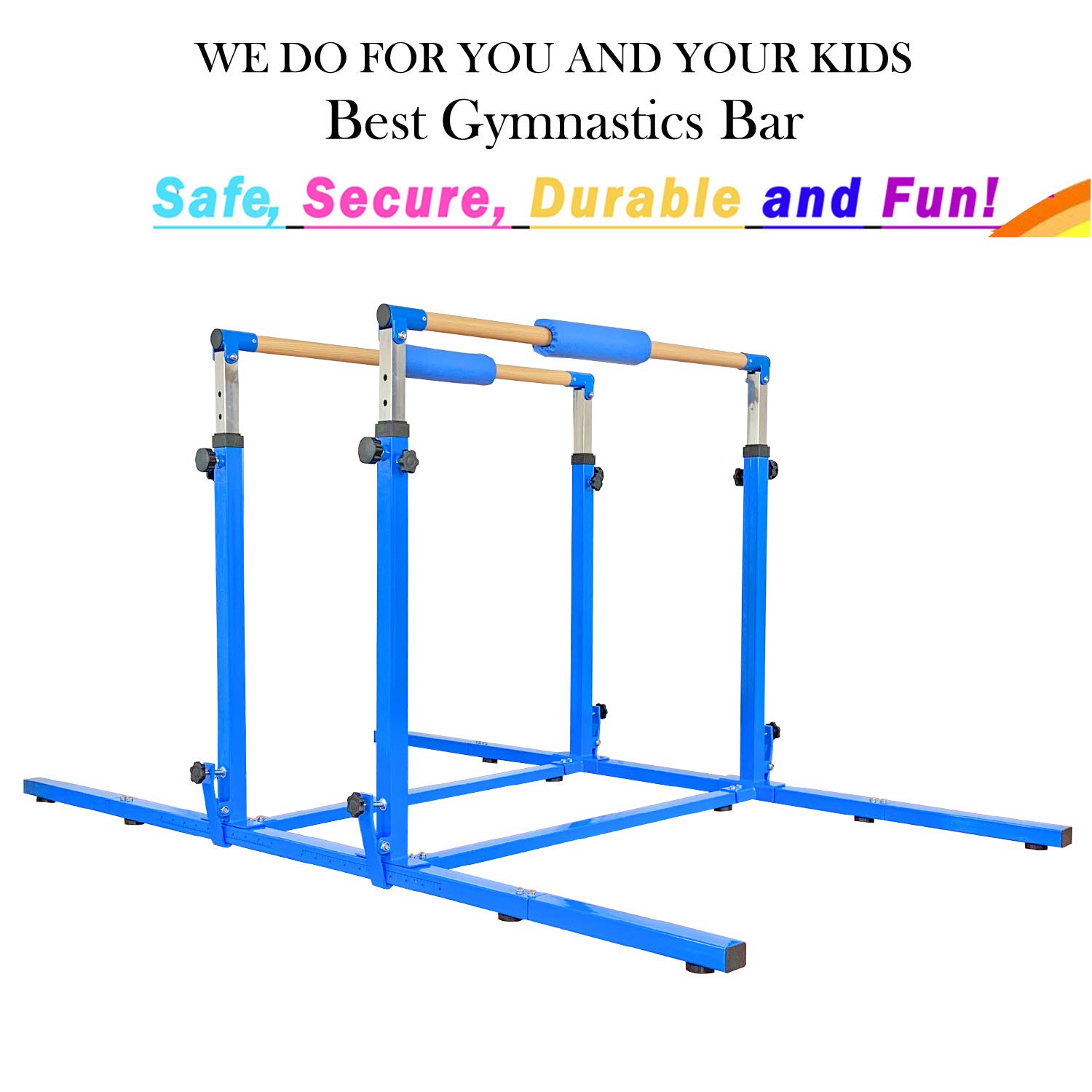 MARFULA Gymnastics Double Horizontal Bar 3Play Parallel Bars Uneven Bars Gymnastics Training Bar