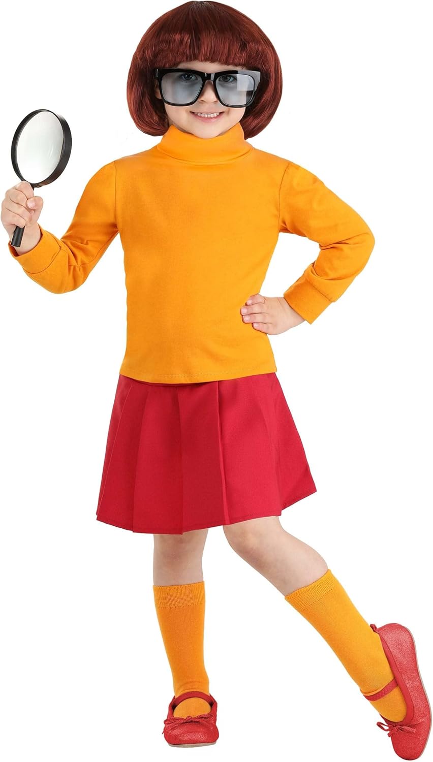 Miniatura 2 de Disfraces de personajes de Scooby-Doo de lujo para niños pequeños, Scooby Doo, Fred, Shaggy, Velma, disfraz de Daphne