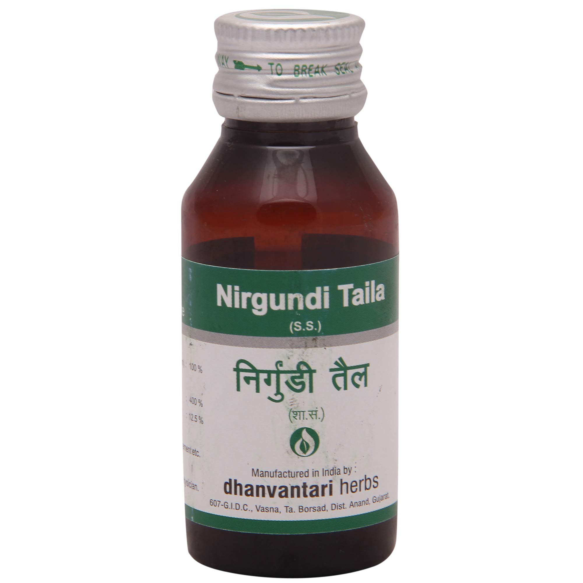 Dhanvantari Nirgundi Taila-50 Ml