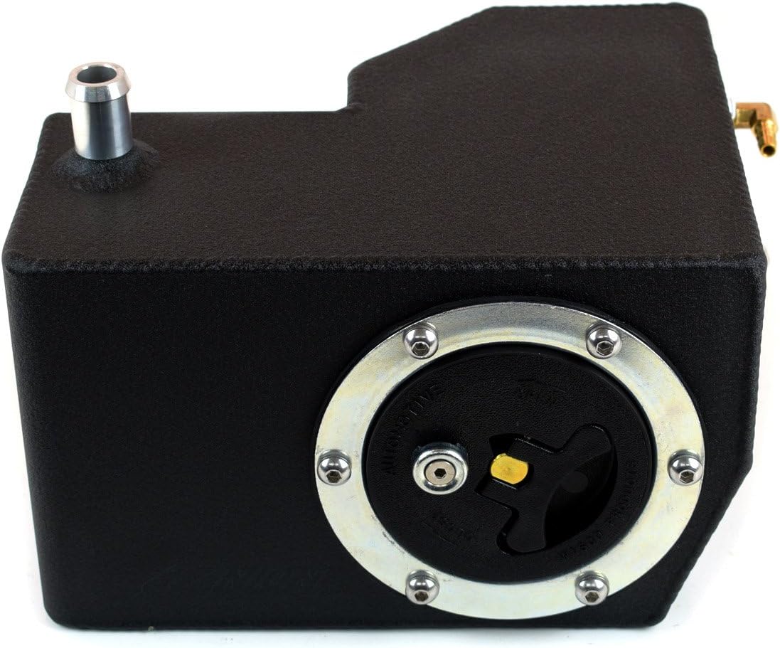 Canton Racing 80-234XLBLK Supercharger Tank (Black 2007-2010 GT 500 with Ice Fill Cap), 1 Pack