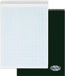 Tops Business Forms 63801 Quadrille Pad, 8-1/2-Inch x11-3/4-Inch, 70 Shts,4 Squares Per Inch,WE