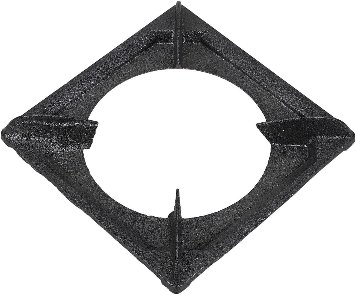 Non Slip Black Iron Wok Ring Stand for Gas Stove, Pan Holder