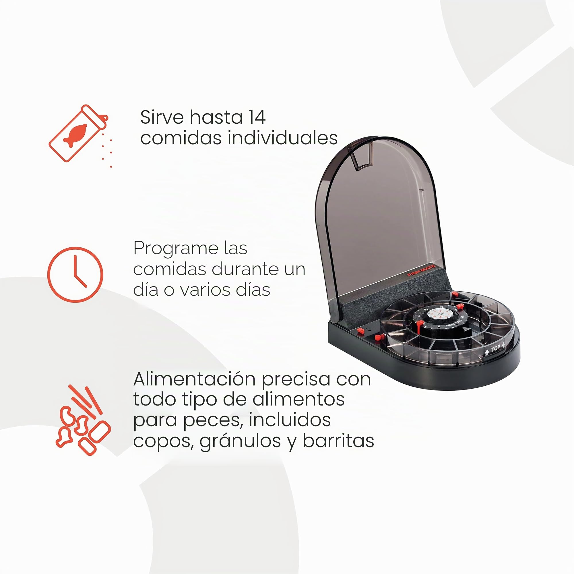 Fish Mate Alimentador para peces de acuario F14