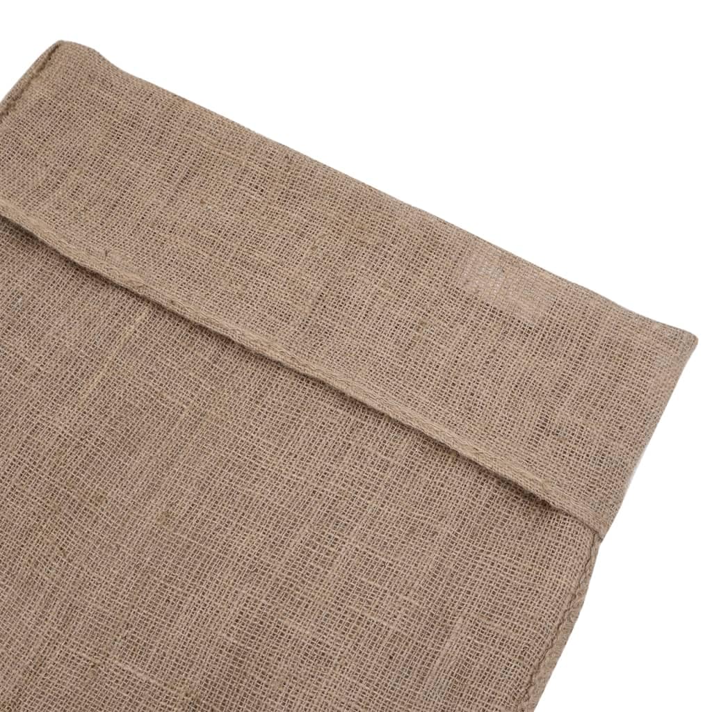 Brokky 155780 Sacchi di Iuta 10pz 65x135 cm 100% Iuta 220 gsm Sacco di Iuta Grande, Sacco di Patate, antigelo per Piante, svernamento, Sacco da Giardino, Sacchetto di Iuta Multifunzionale, Resistente
