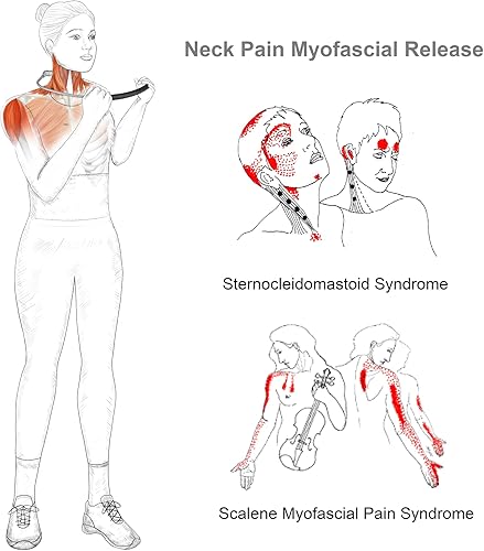 Miniatura 4 de Masajeador de bastón, gancho de masaje para cuello y hombro, resistente, acero inoxidable