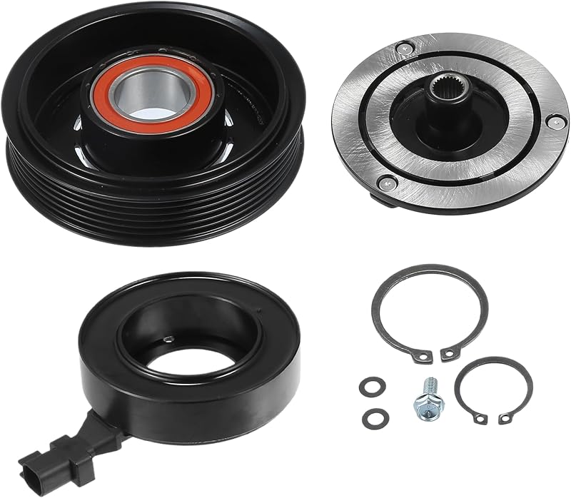 Kit de embreagem do compressor do ar-condicionado X AUTOHAUX para Jeep Grand Cherokee 3.6L 2011 a 2016 – 1 conjunto