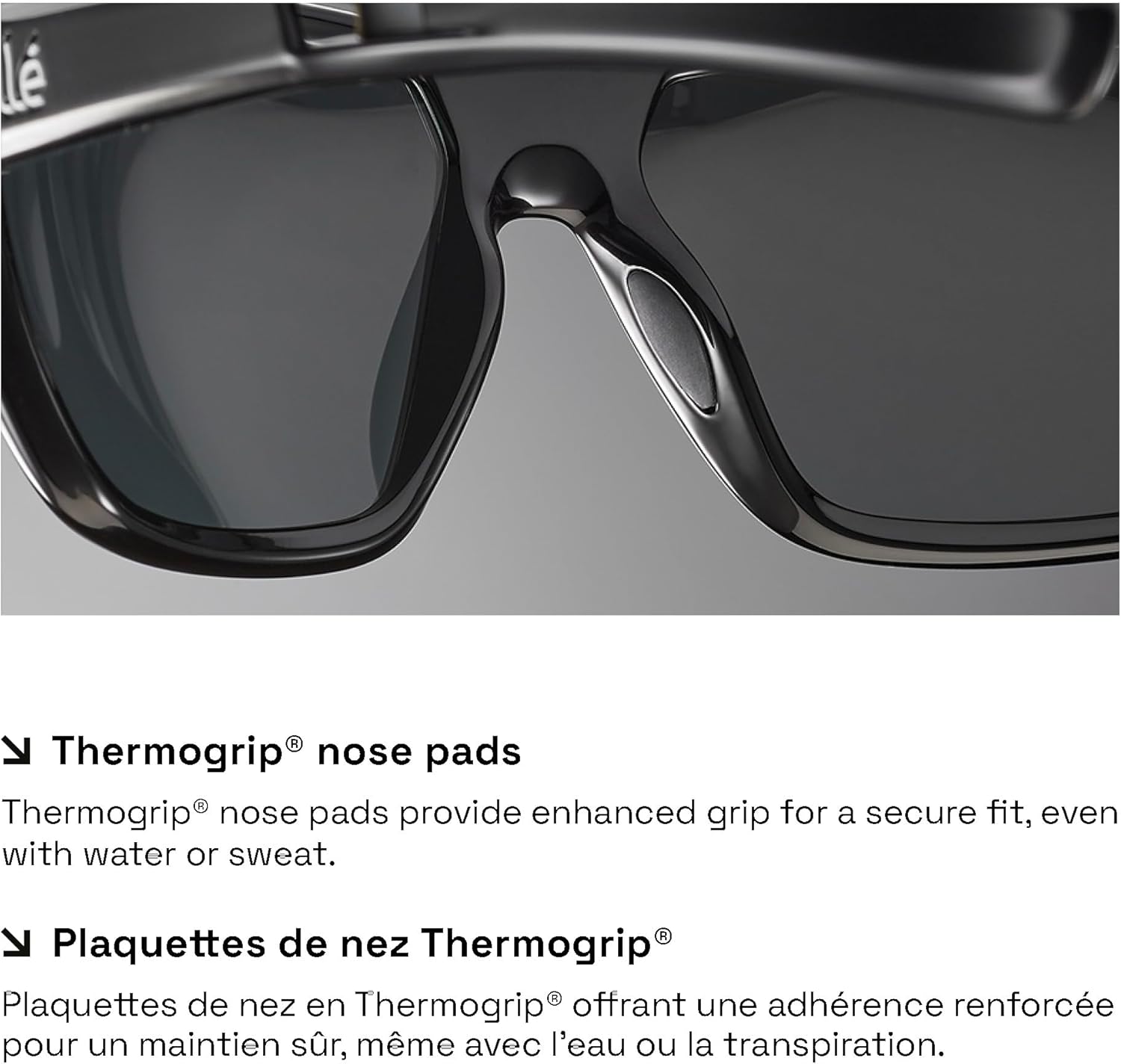 bollé - Reverence, Dark Grey Crystal, Axis Polarized, Medium, Unisex, Adult