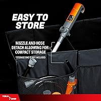 Vista 7 de TERA PUMP Bomba de transferencia de líquido eléctrica multiusos, bomba de transferencia de combustible E85, 110 V CA/12 V CC, 2.4 GPM