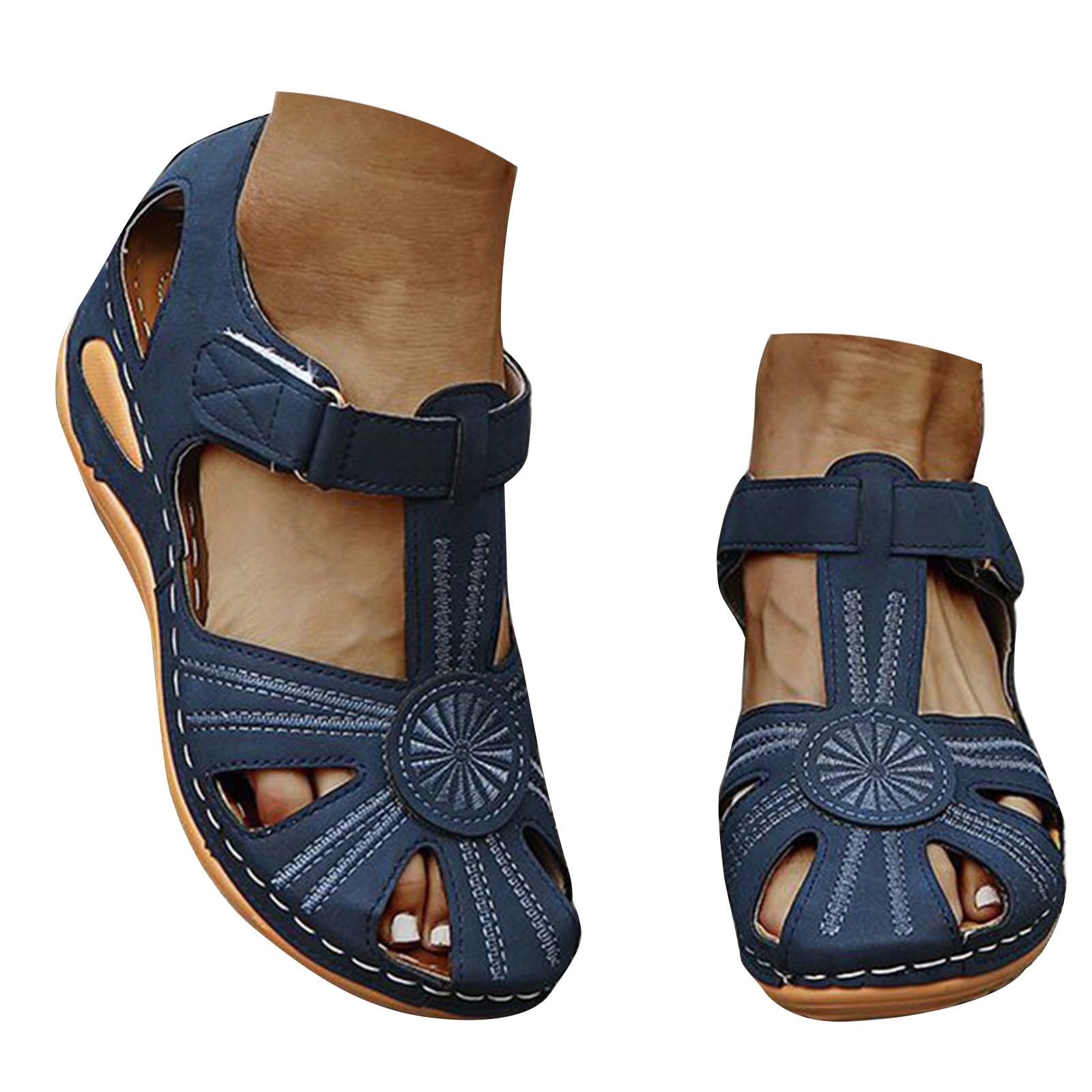 Chaussure d’été style mode casual européen avec semelle crantée chic
