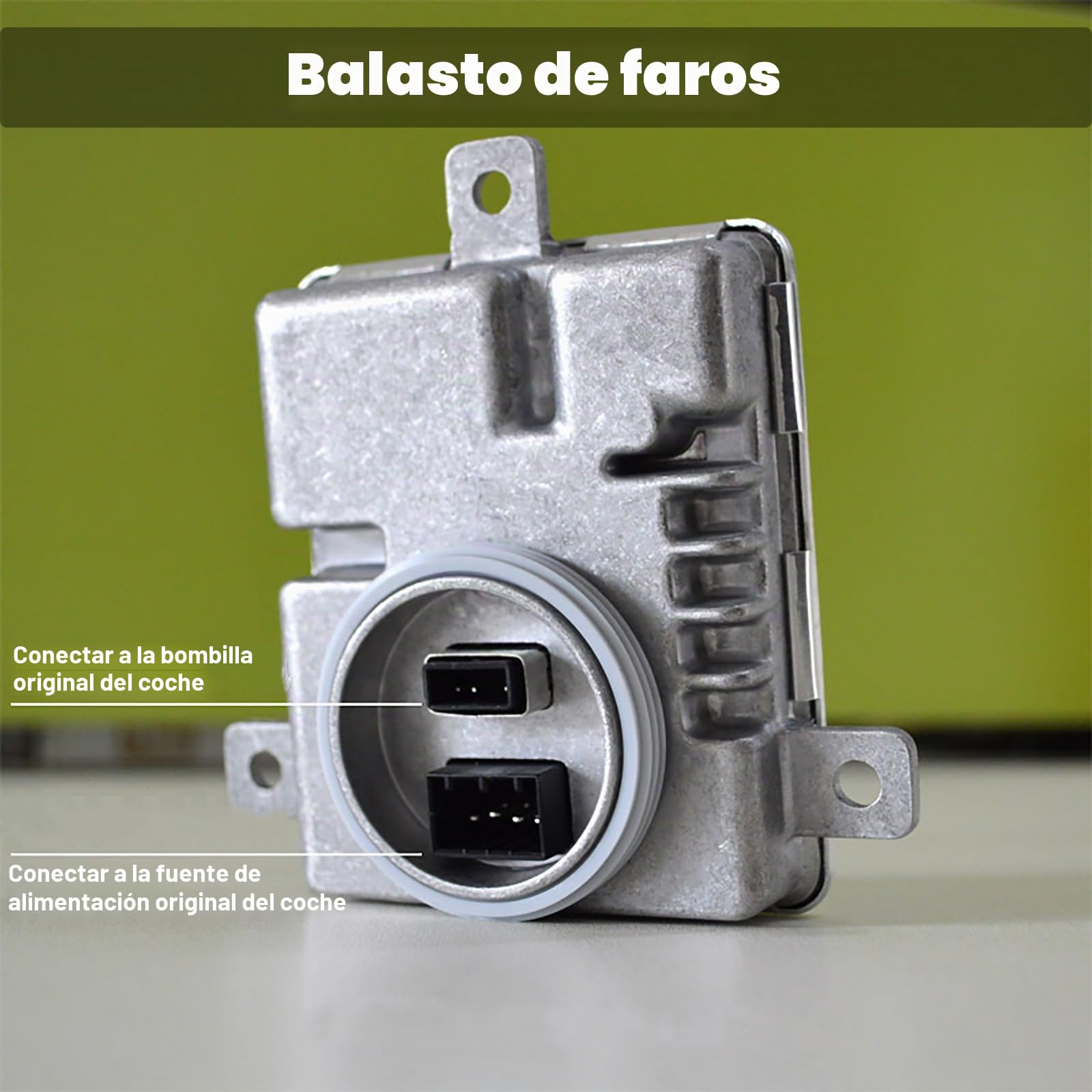 Unidad de Control de Faros, Fydun Balasto para Faros Delanteros de Coche Módulo de Control de balasto de Faros 8K0941597C Mejora el Rango de iluminación para A3 / / S4 / / S5 / /