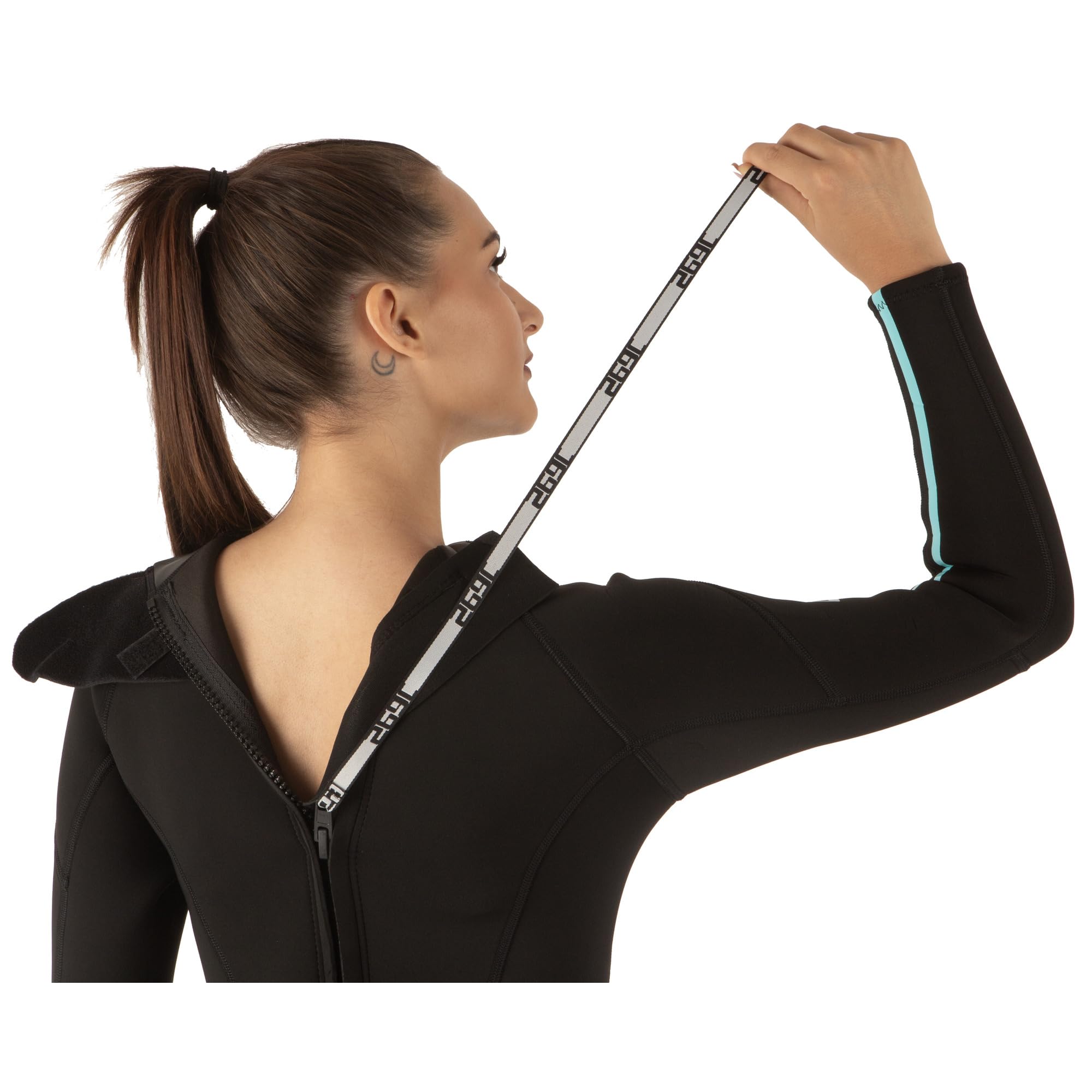 SEAC Feel-S Lady 3mm – Muta da donna in neoprene UltraStretch 3 mm, con cerniera posteriore YKK, cuciture Flatlock e ginocchiere rinforzate – Muta sub, snorkeling e freediving