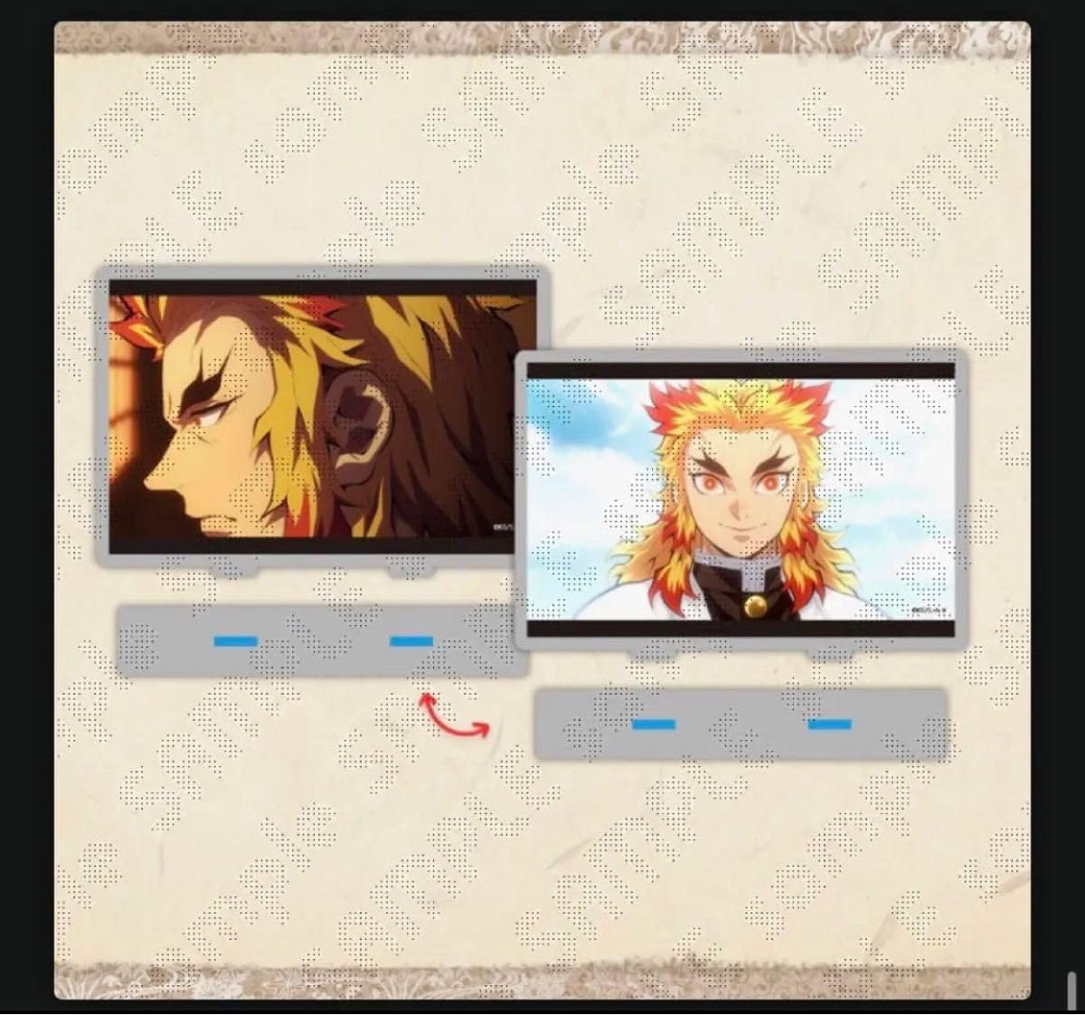 Amazon.co.jp: ufotable 鬼滅 家族を思い出す煉獄家のレンチキュラー
