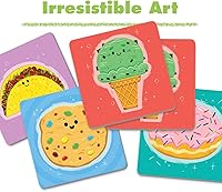 Vista 2 de Ravensburger Foodie Favorites Memory Game - Quick & Engaging Matching Game Enhances Focus & Memory Skills Fun Food Illustrations Ideal for