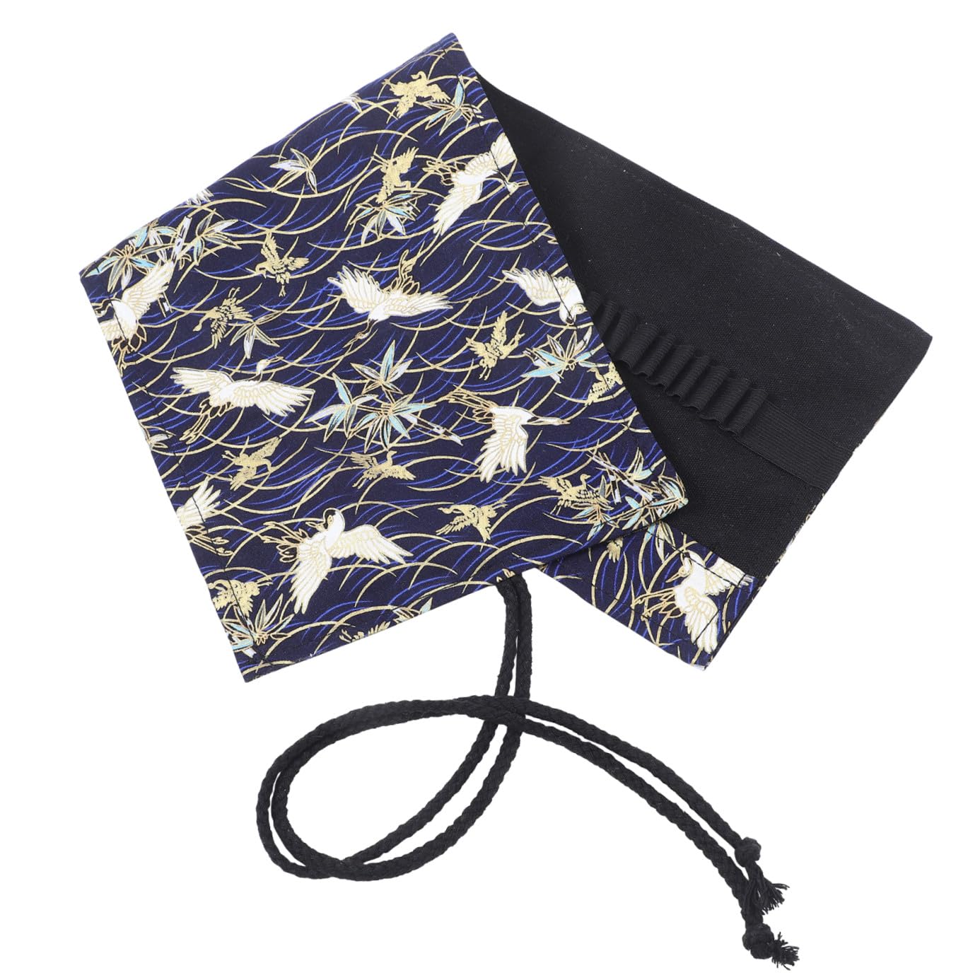 Gadpiparty 5 Pezzi Organizer per Penne Antistrappo Astuccio Arrotolabile Decorativo per Capacità Design per Scuola