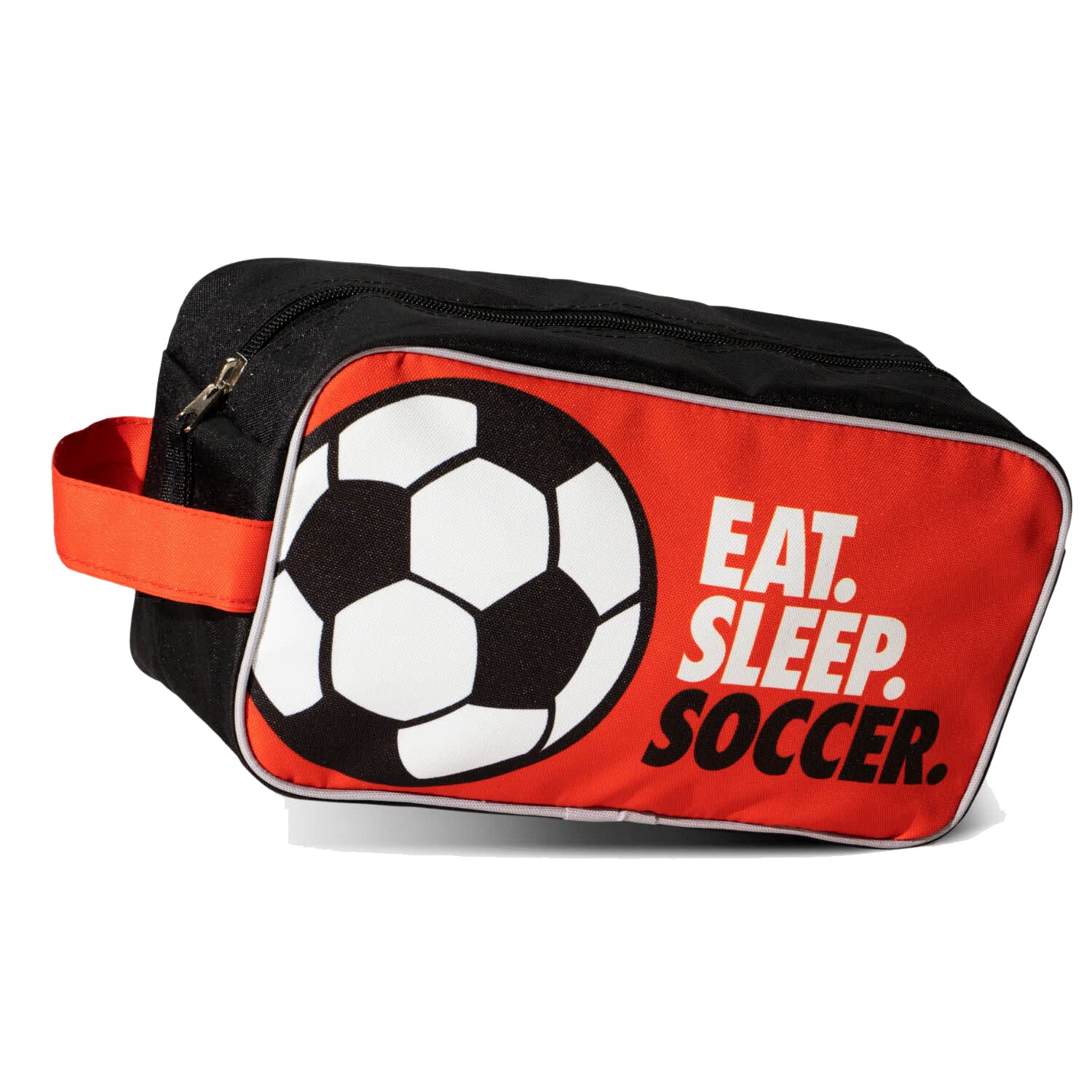 ChalkTalkSPORTSSoccer Accessory Bag | Travel Bag Dopp Kit | Eat Sleep Soccer