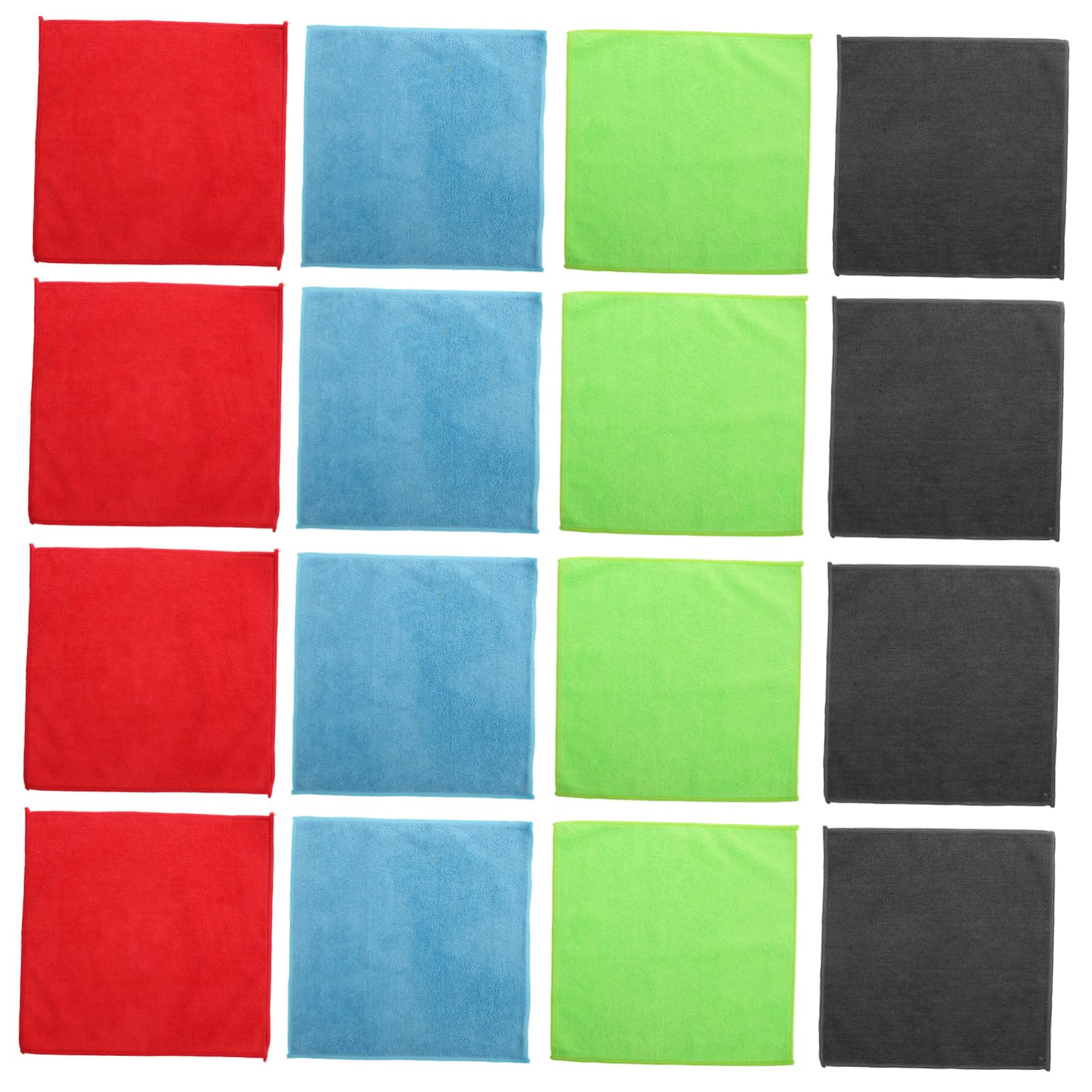COLLBATH Paños de Microfibra Multiusos para Limpieza en Cocina y Coche, 24 Piezas, Material Microfibra, Ideales para Secado y Limpieza