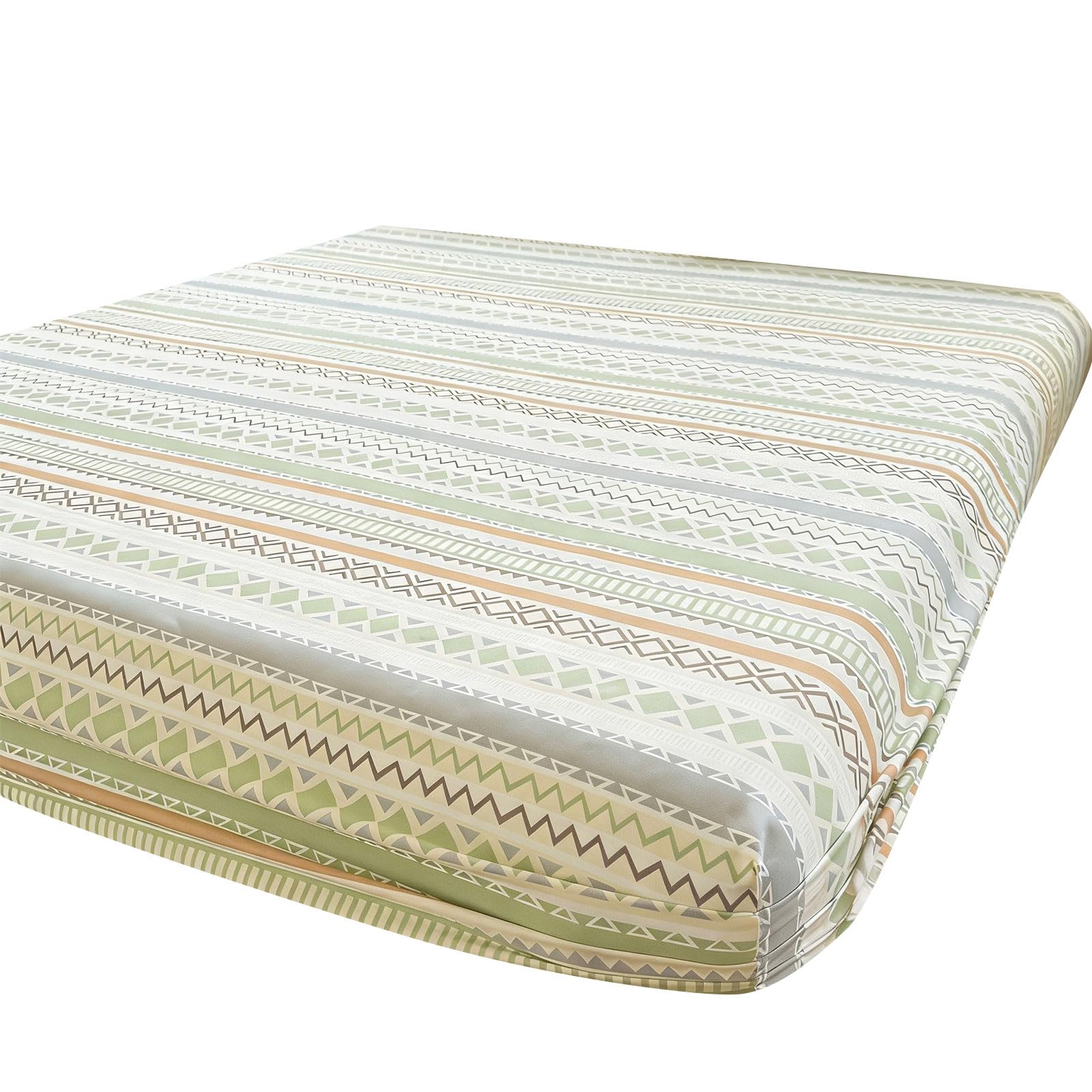 Funda de colchón ajustable de algodón grueso para camas gruesas, B G