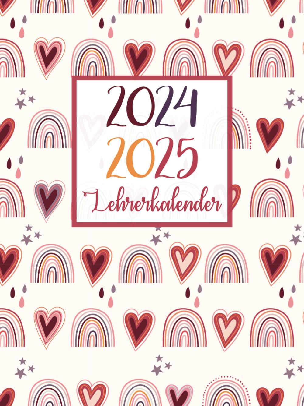  Lehrerkalender 2024/2025 A4: Schulplaner für lehrer zur Planung und Motiv 